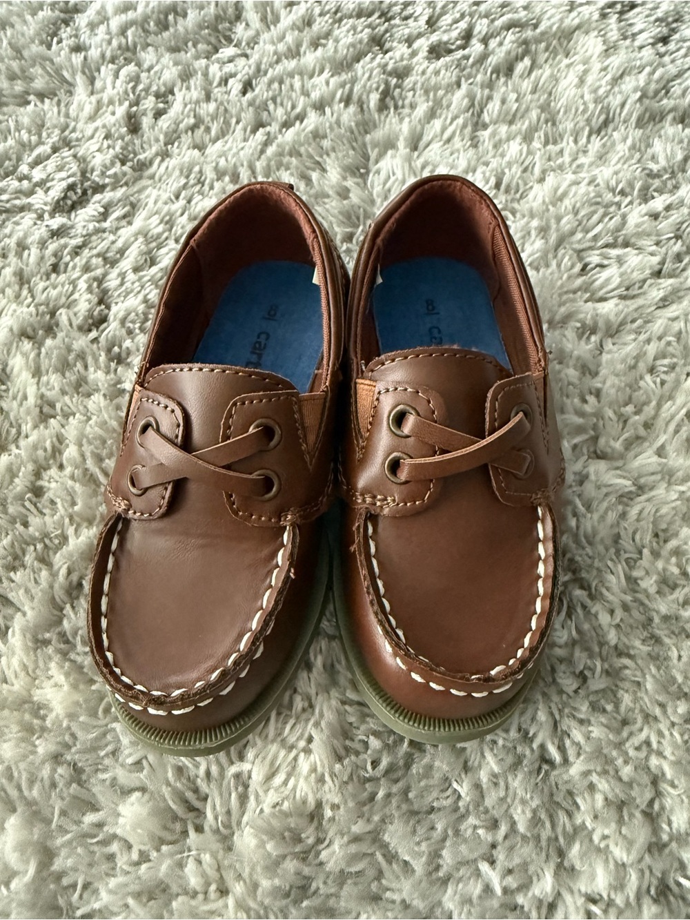 Carter's Brown Boat Shoes for Kids